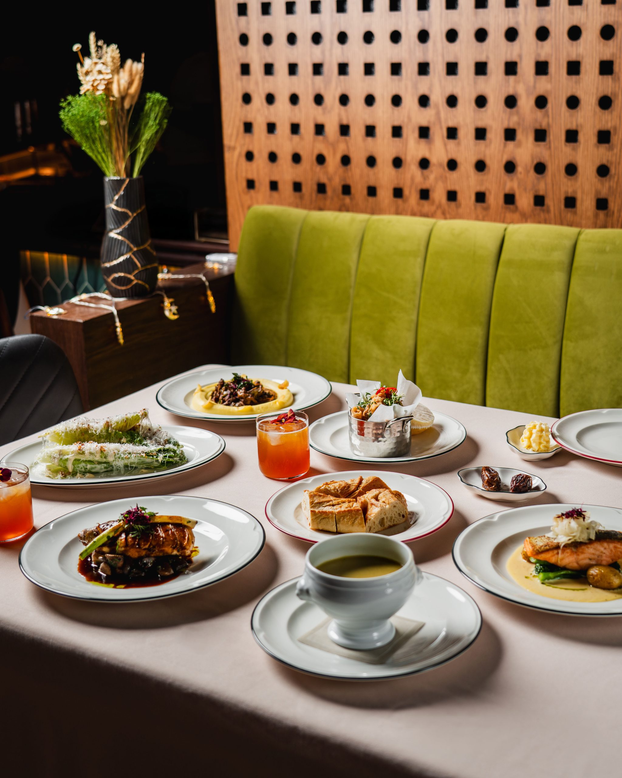 Ramadan Iftar Dubai four-course sharing menu at Three Cuts in Palm Jumeirah
