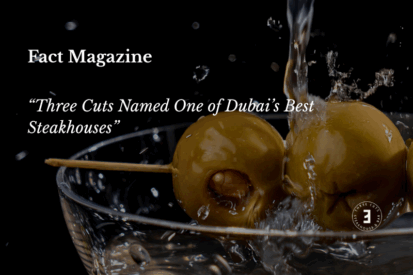 Best steakhouse Dubai Palm Jumeirah signature dish