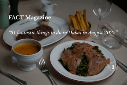 Three Cuts Best steakhouse Dubai Palm Jumeirah business lunch