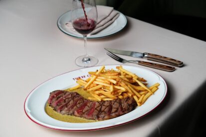Steak Frites at Three Cuts