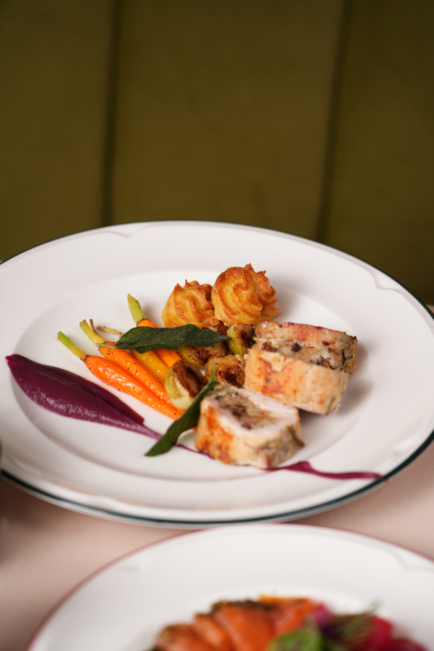 Christmas dinner menu Dubai at Three Cuts Steakhouse