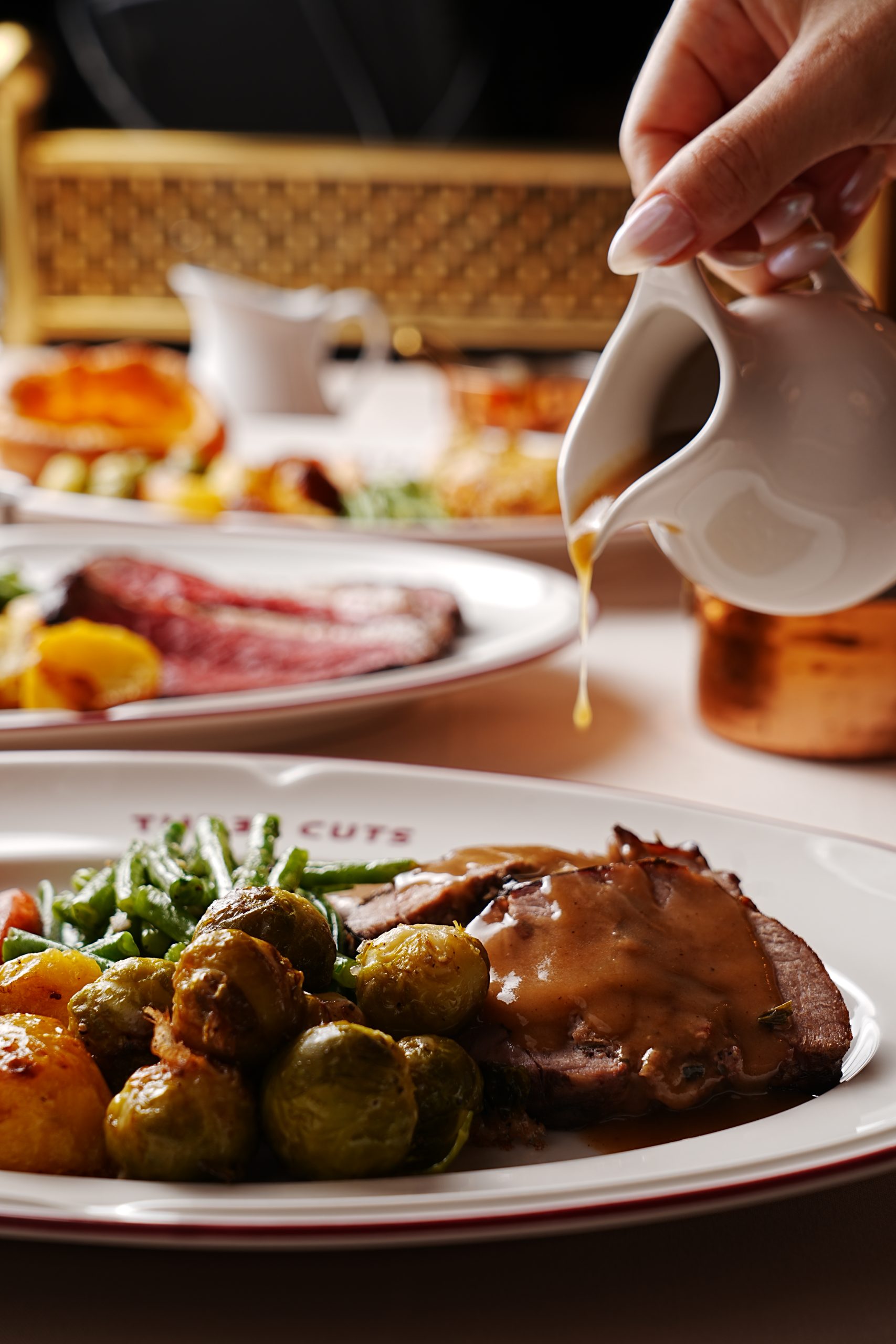 Easter Sunday Roast Dubai at Three Cuts Steakhouse Palm Jumeirah