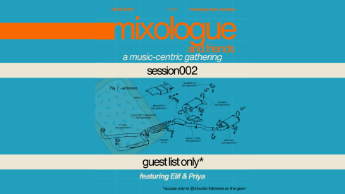 Mixologue & Friends Saturday night event at Three Sips speakeasy Dubai