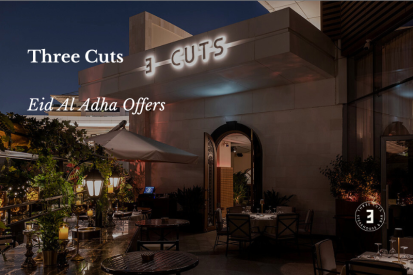 Eid Al Adha Dubai dining offers at Three Cuts Steakhouse Palm Jumeirah