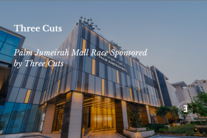 Palm Jumeirah Mall Run supported by Three Cuts Steakhouse with race vouchers and runner discount